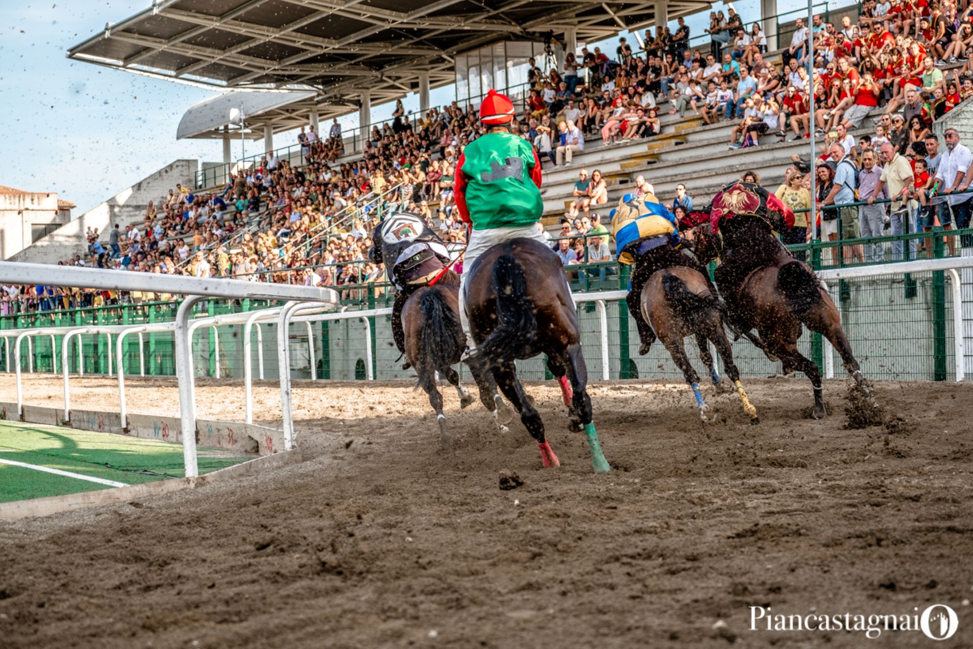 Corsa del palio di Piancastagnaio