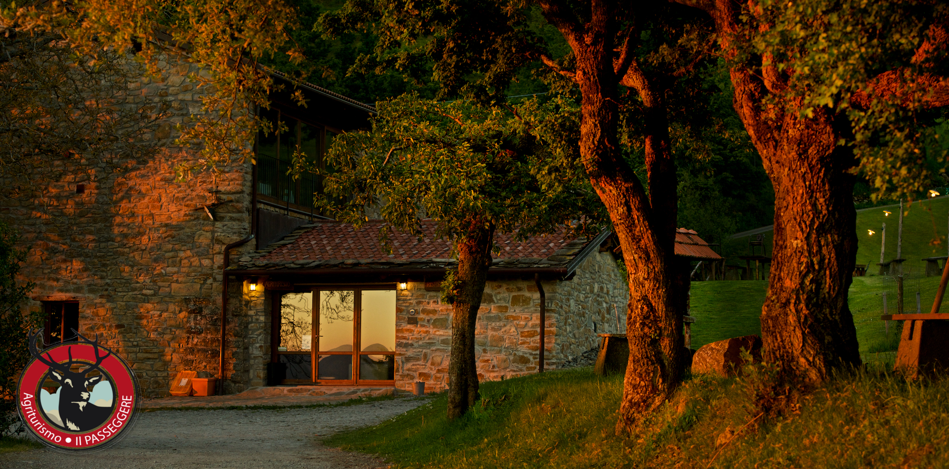 Agriturismo Il Passeggere esterno dell'edificio fatto di mattoni