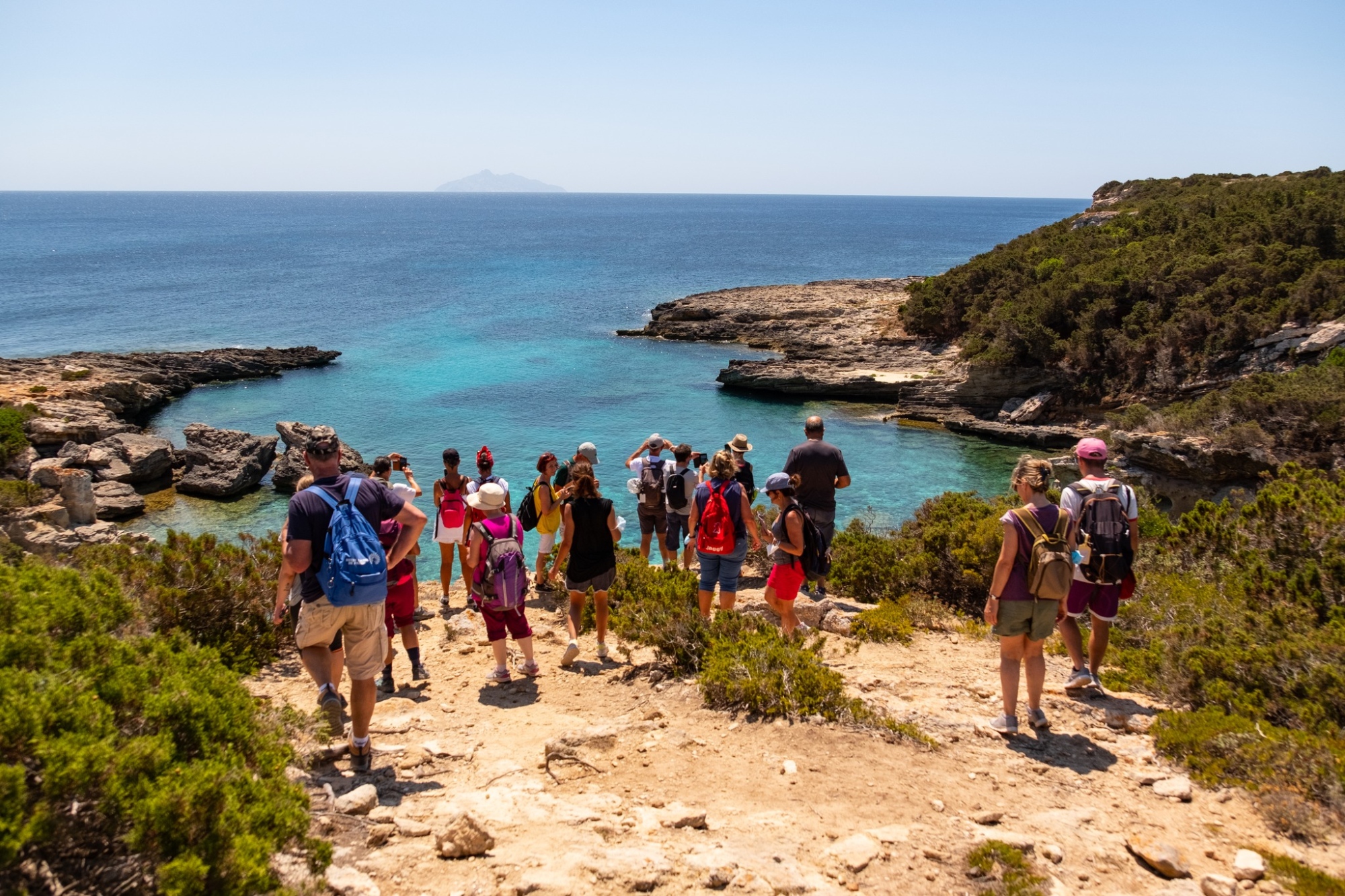 Trekking all'isola di Pianosa