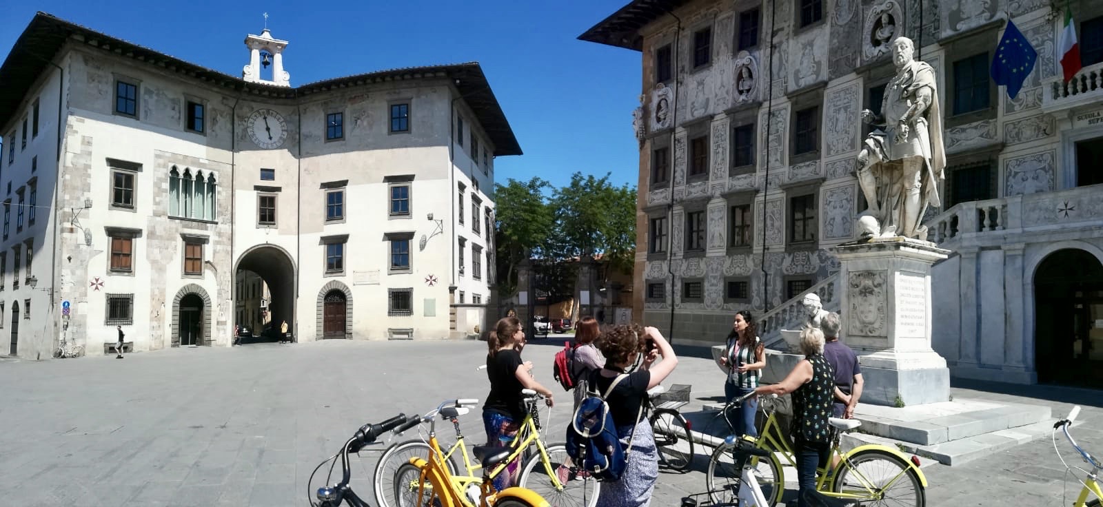 Un tour guidato in bici alla scoperta della città di Pisa e dei suoi tesori