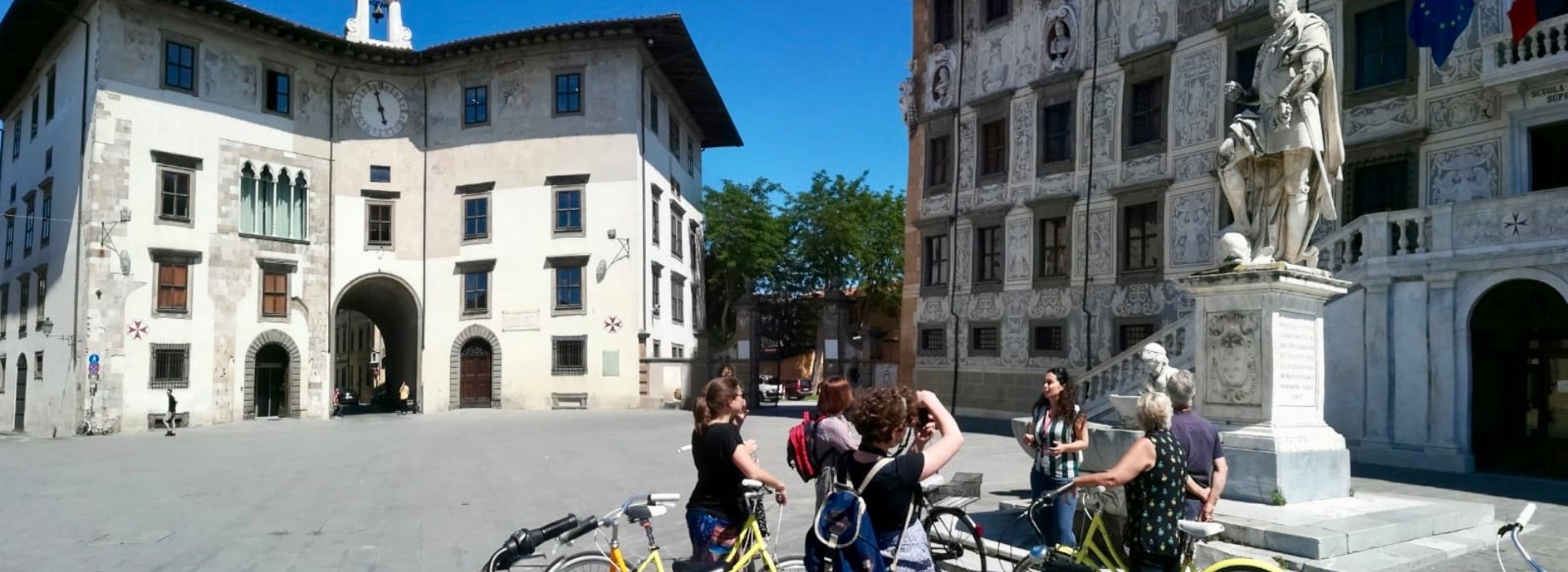 Un tour guidato in bici alla scoperta della città di Pisa e dei suoi tesori