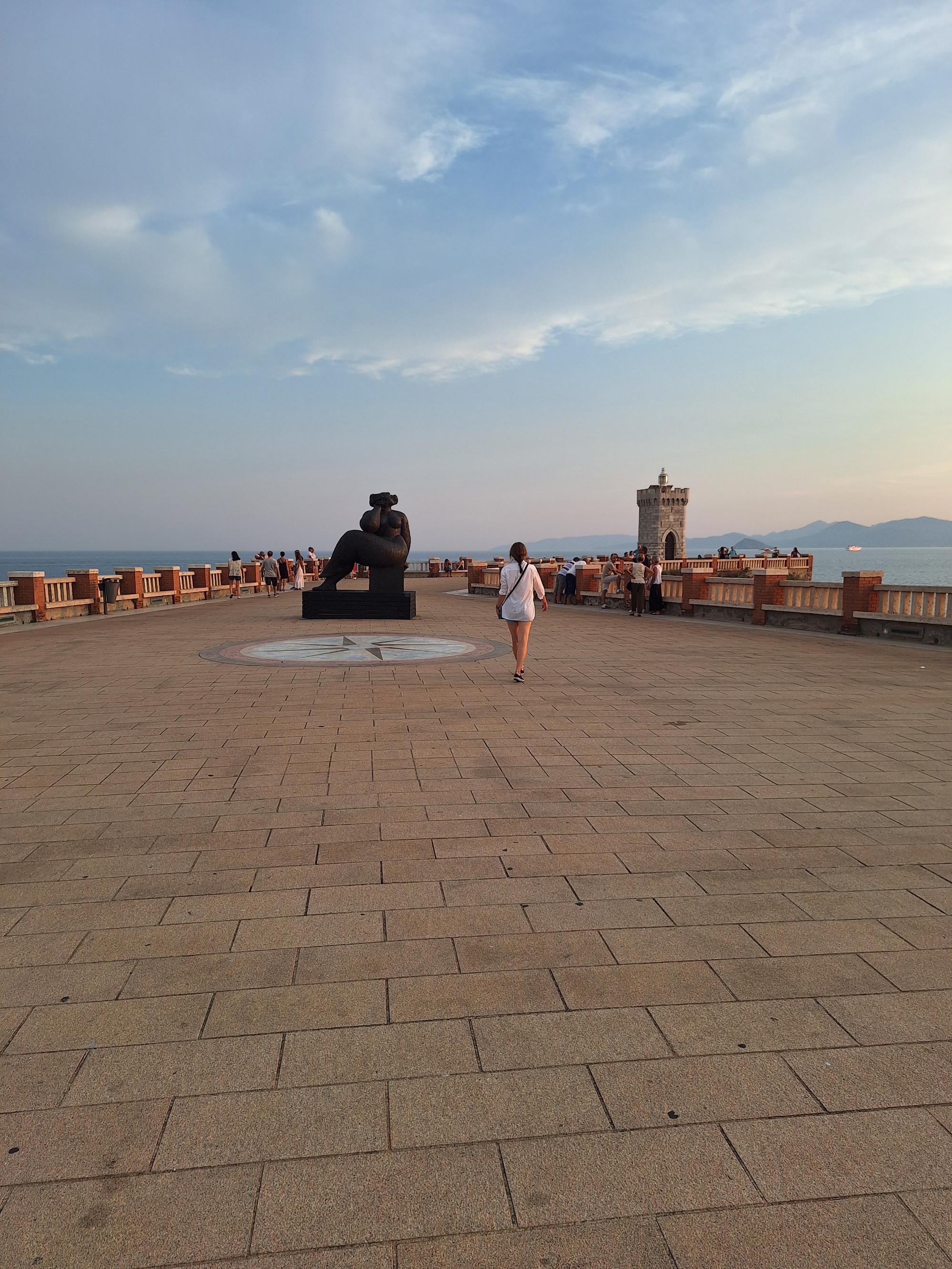 Piazza Bovio a Piombino