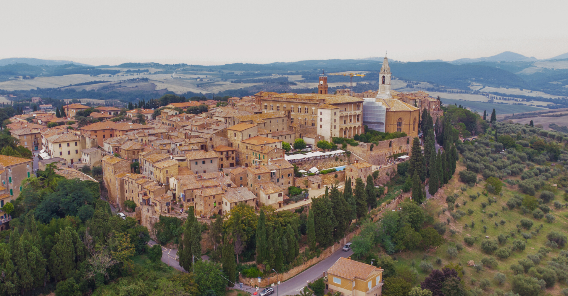 Cinque giorni in bici in Val d'Orcia