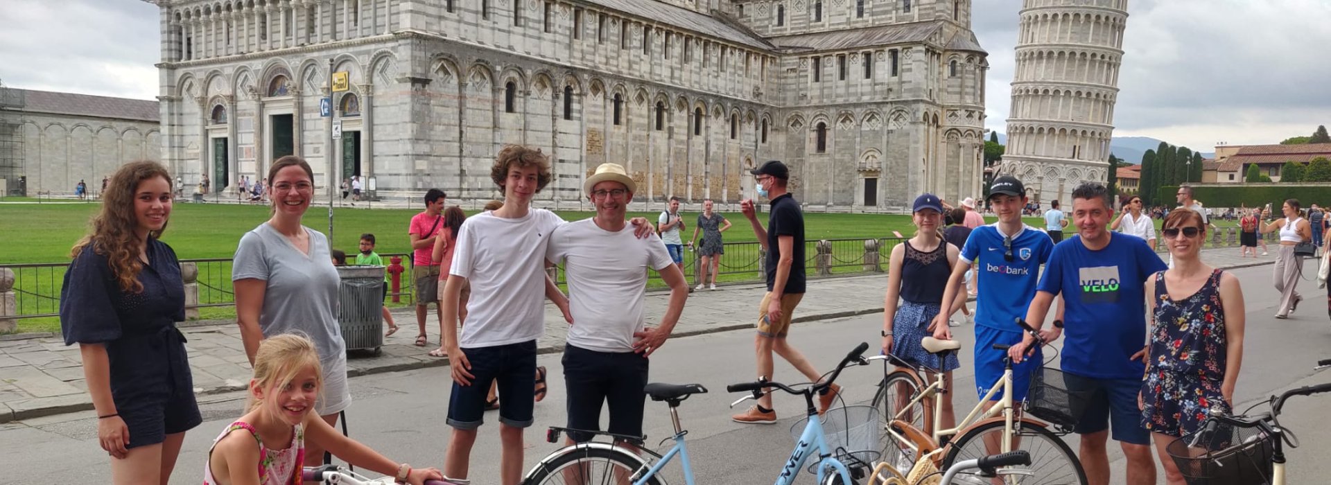 Radtour in Pisa mit Alexandra Radtour in Pisa mit Alexandra