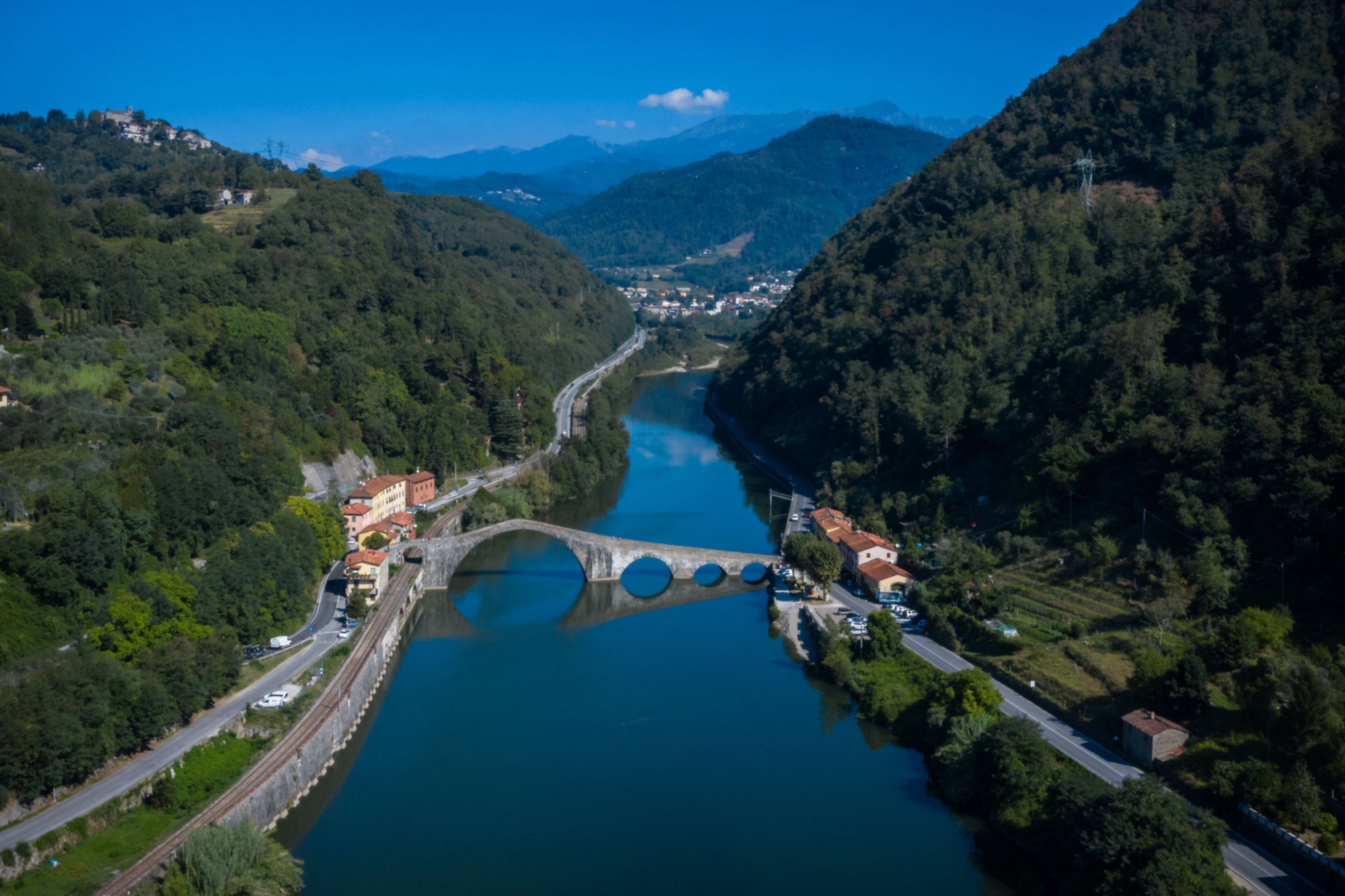 Die Teufelsbrücke in Barga