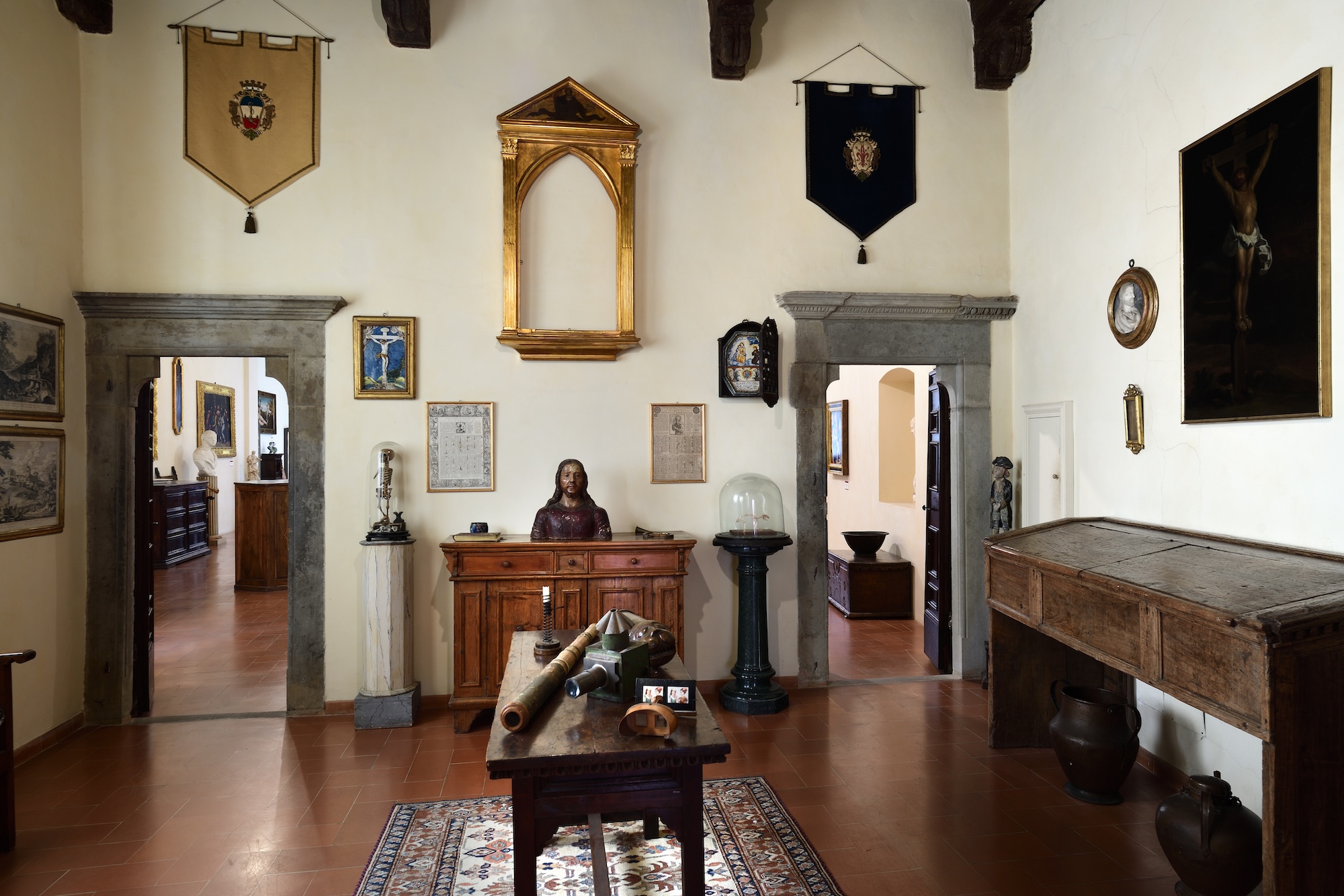 Primo piano, Studiolo, Museo Casa Bruschi