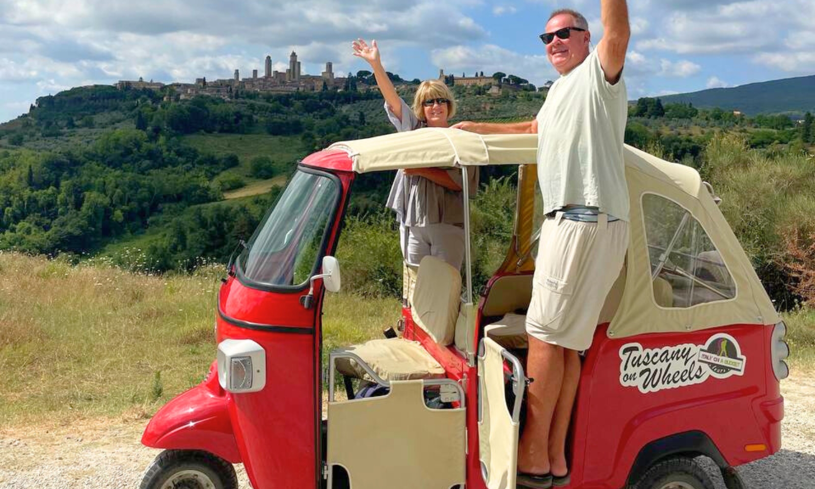 Half-day tour from San Gimignano with lunch & wine tasting