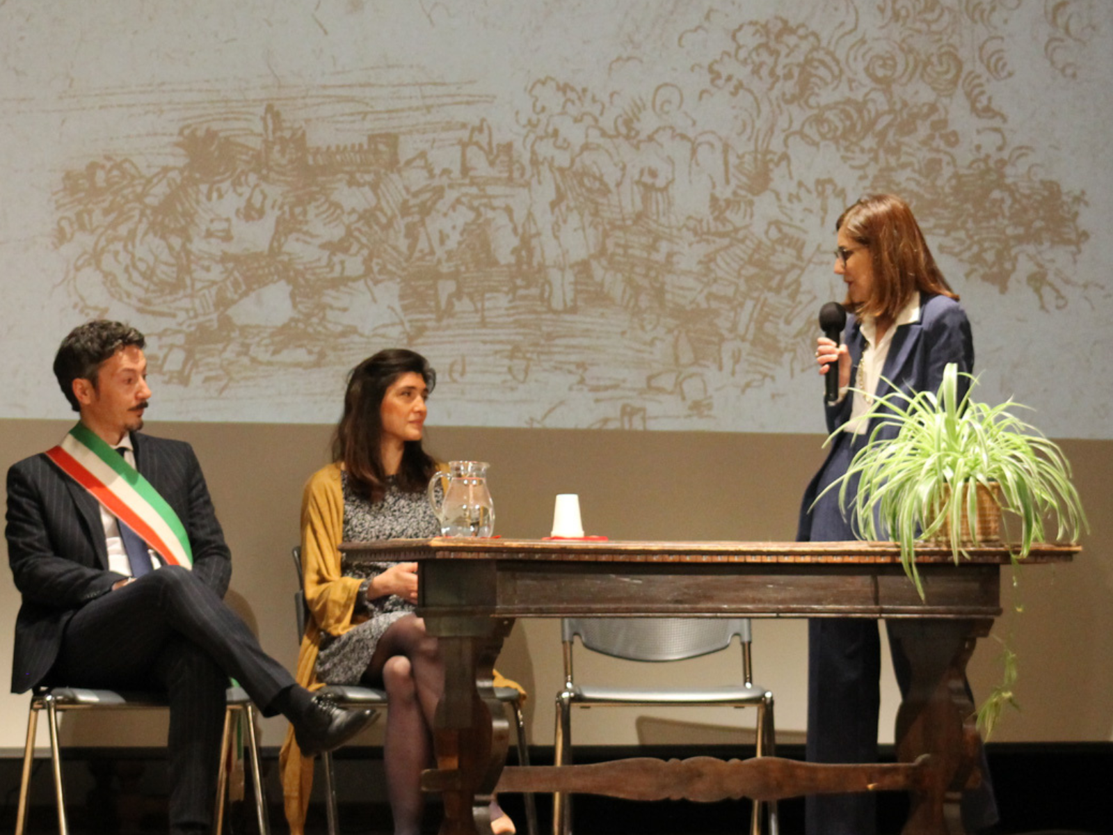 Un momento della Lettura Vinciana 2025