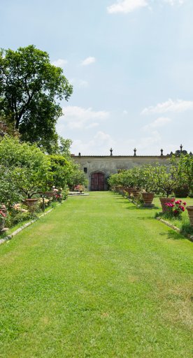 Jardín de Villa La Magia en Quarrata