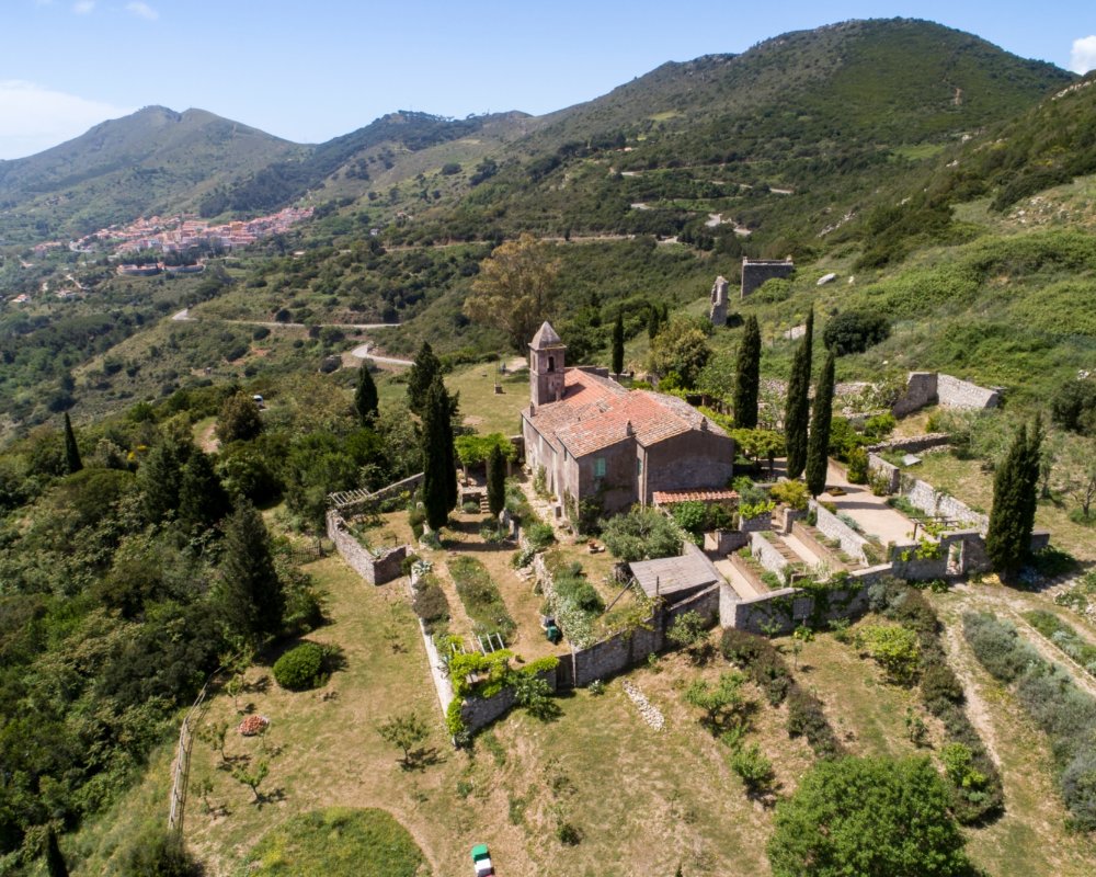 Rio Elba hermitage of St. Catherine Orto dei Semplici