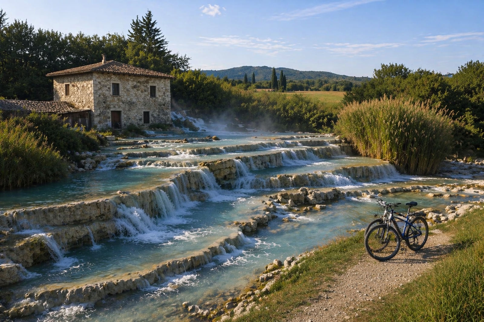 Terme di Saturnia e-bike tour