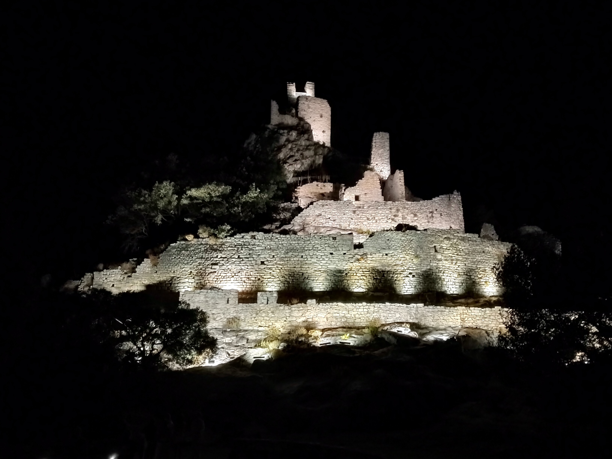 Il Parco in notturna, veduta panoramica