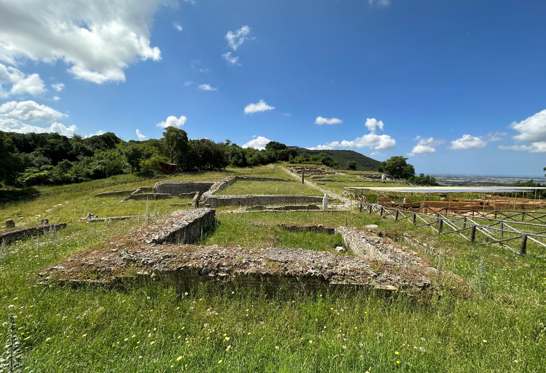 Archeological area in Roselle