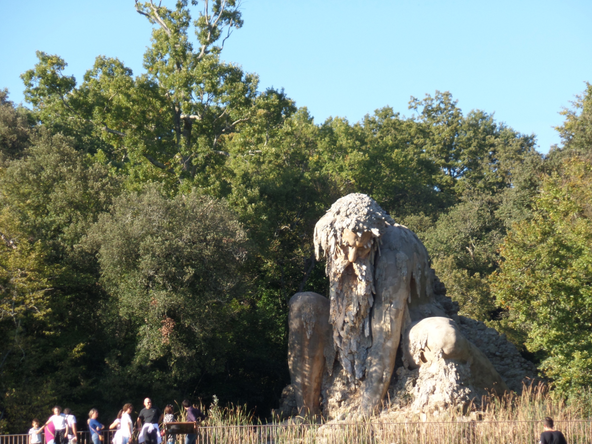 The Apennine Colossus at the Medici Park in Pratolino