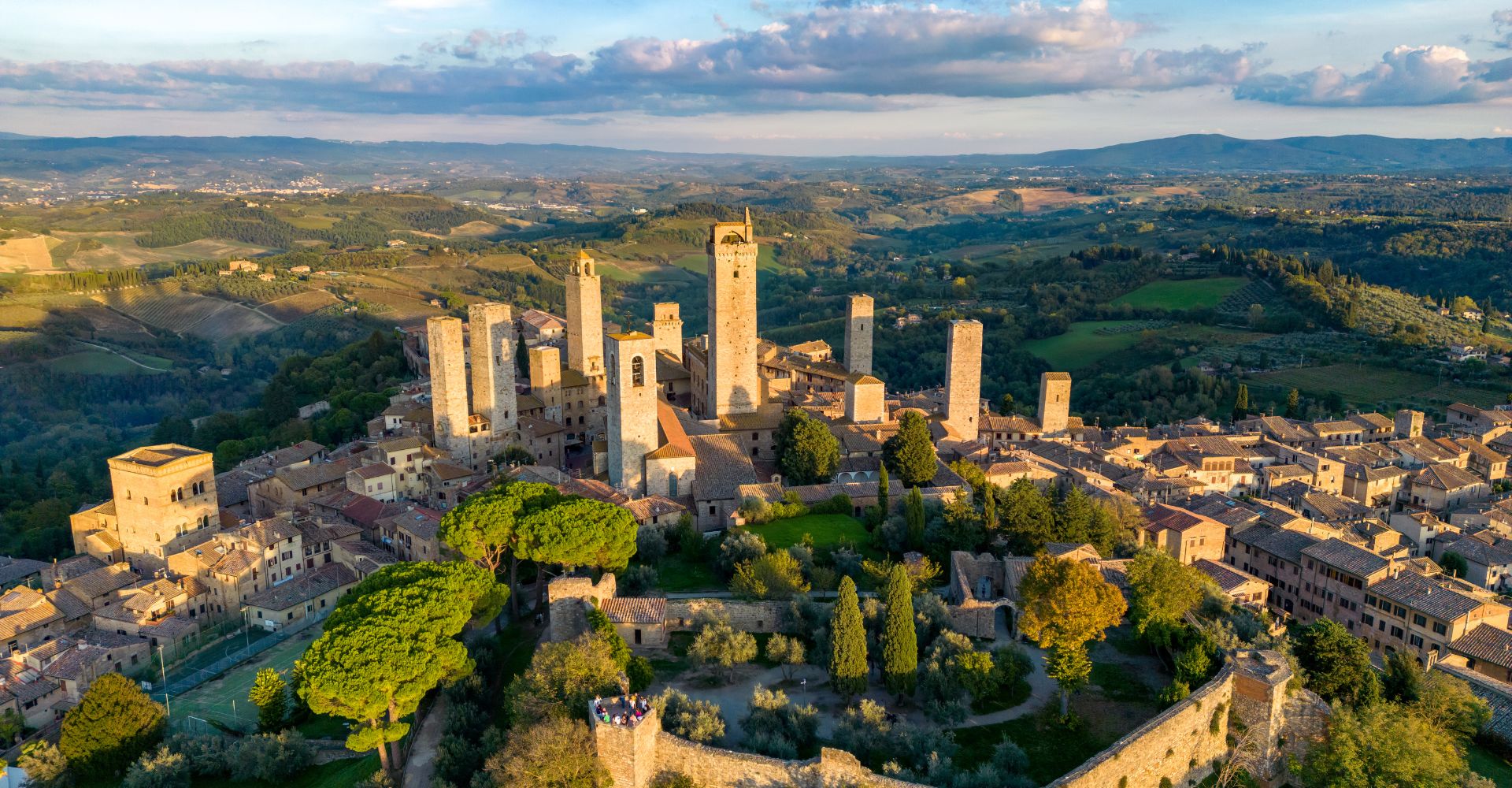 Eight days cycling between San Gimignano and Volterra