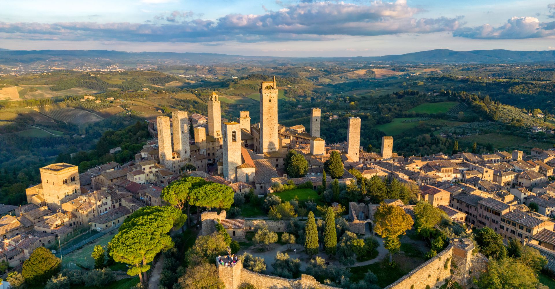 Otto giorni pedalando tra San Gimignano e Volterra