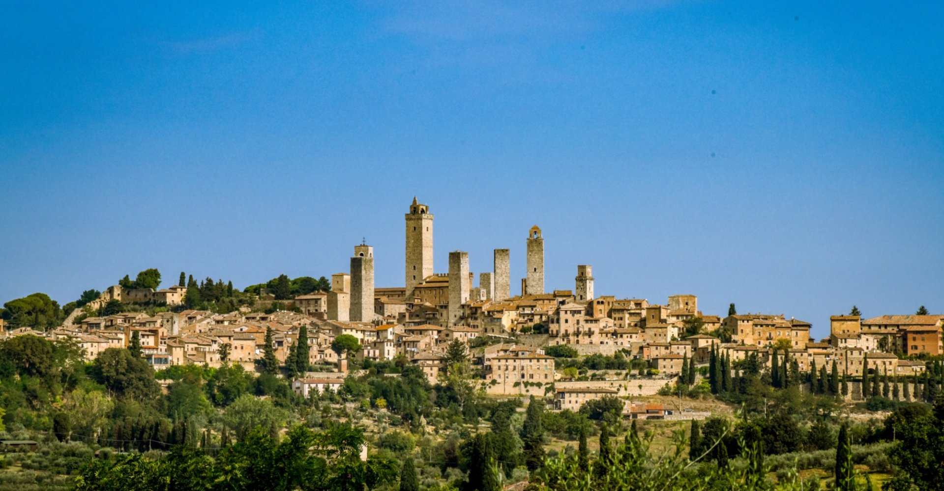 Skyline von San Gimignano