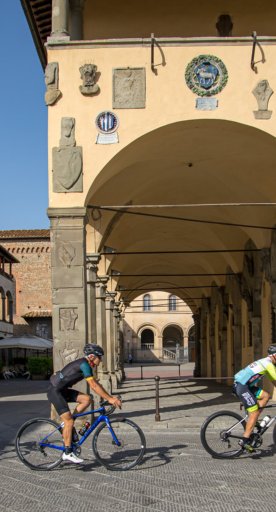 In bicicletta a San Giovanni Valdarno