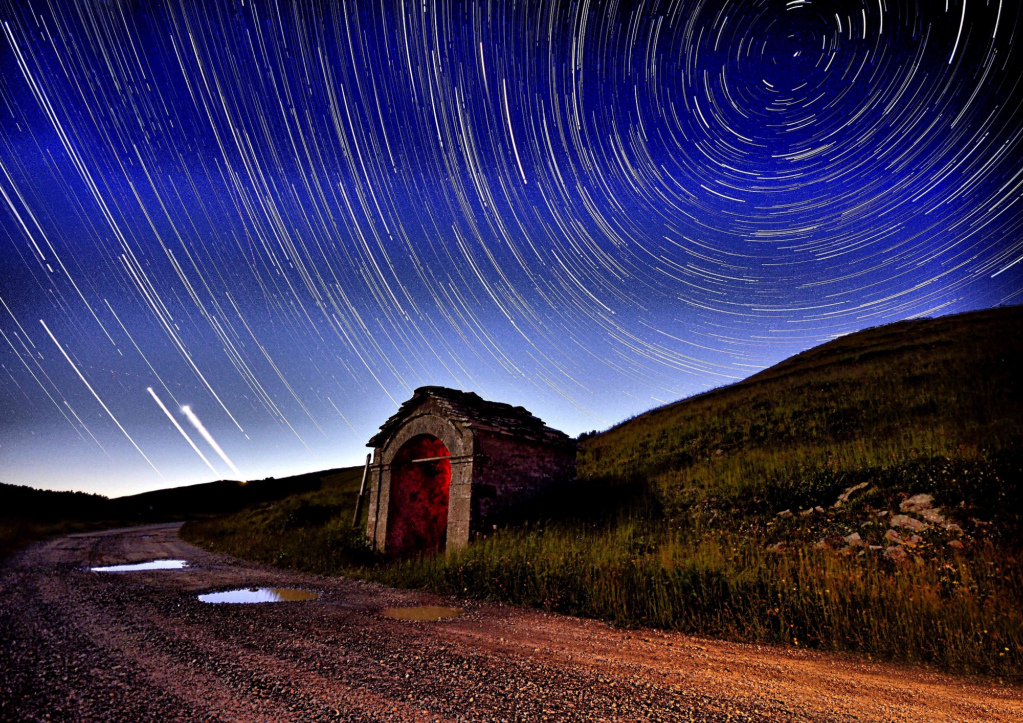 Noche estrellada en la Vuelta del Diablo