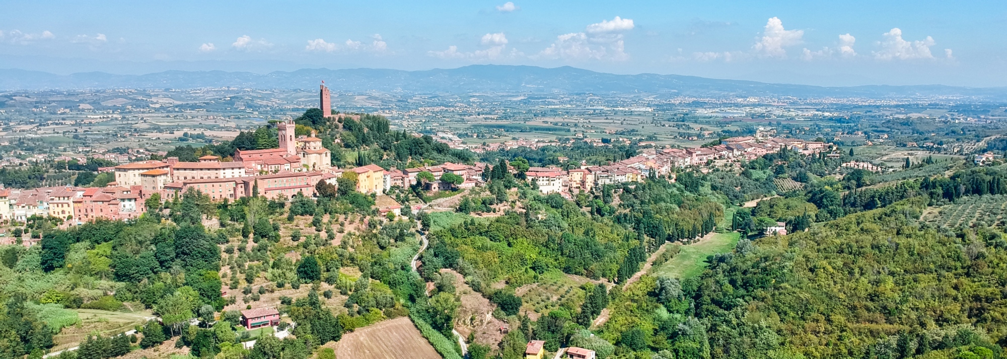 San Miniato ed il Valdarno Inferiore dall