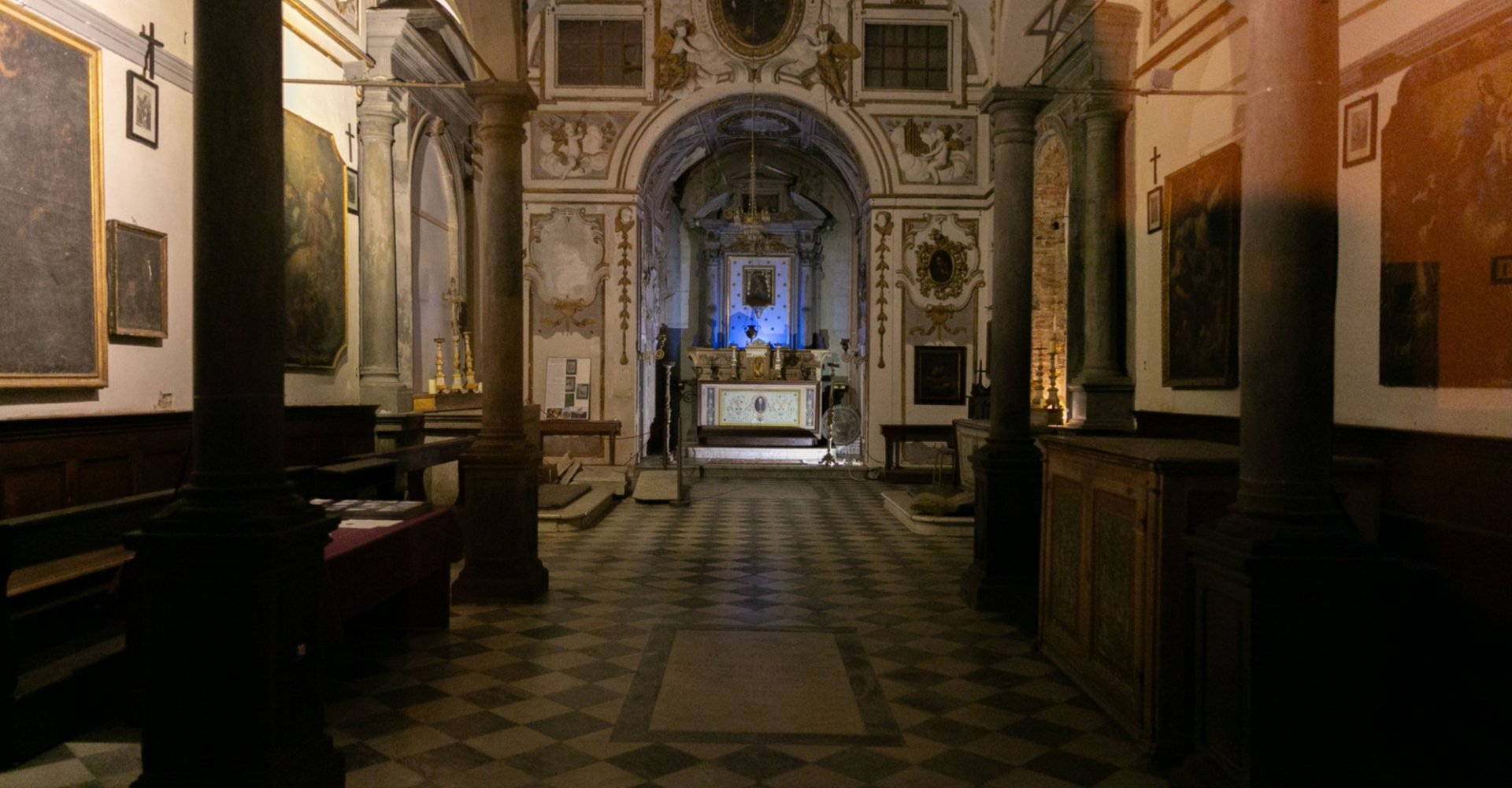 L'église et le couvent de Santa Chiara à Castiglion Fiorentino