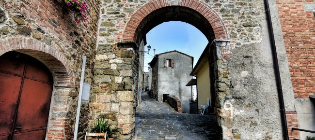 The streets of Scrofiano