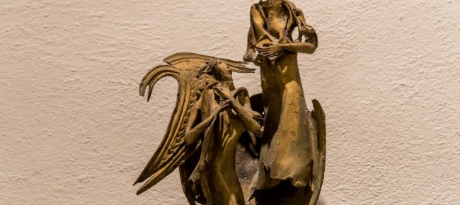Une des sculptures de Cecco Bonanotte