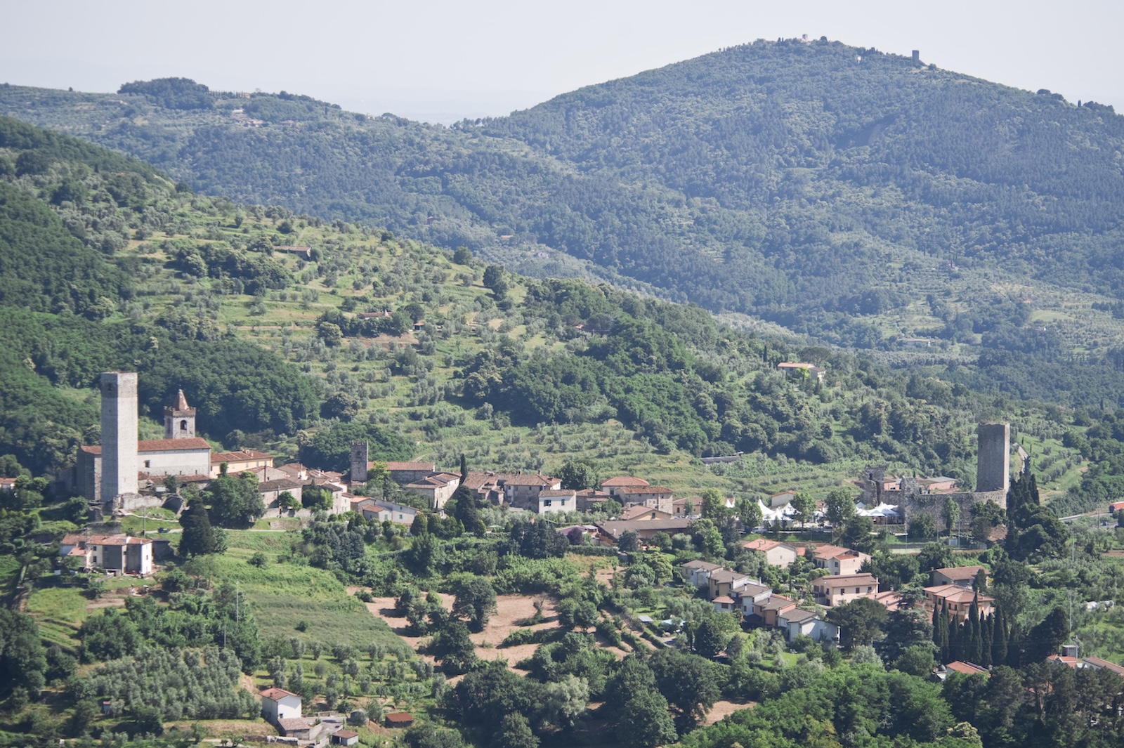 Le village de Serravalle Pistoiese