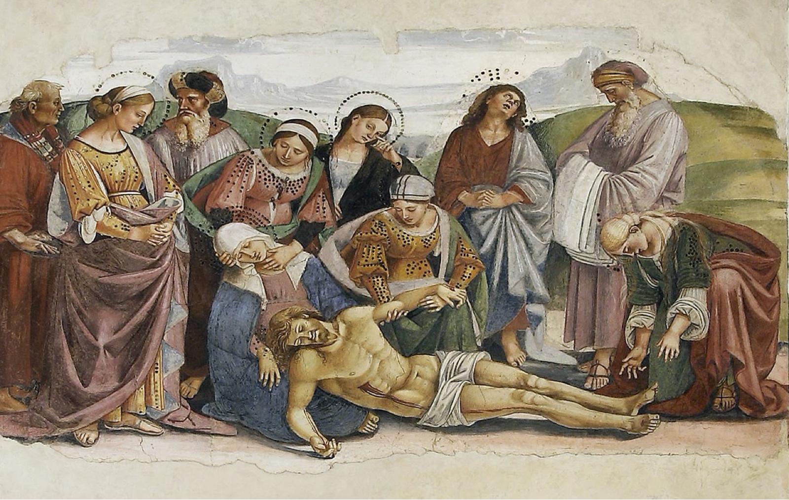 Compianto su Cristo, Luca Signorelli