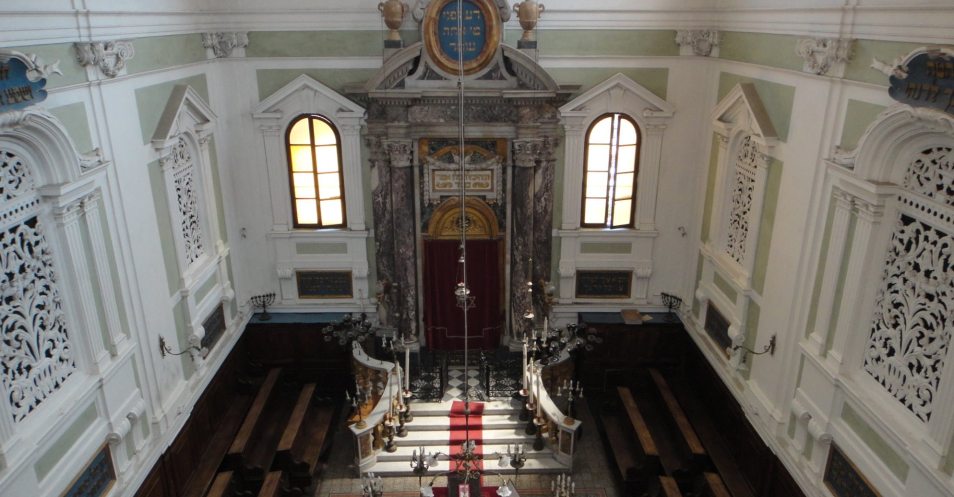 Die Synagoge in Siena