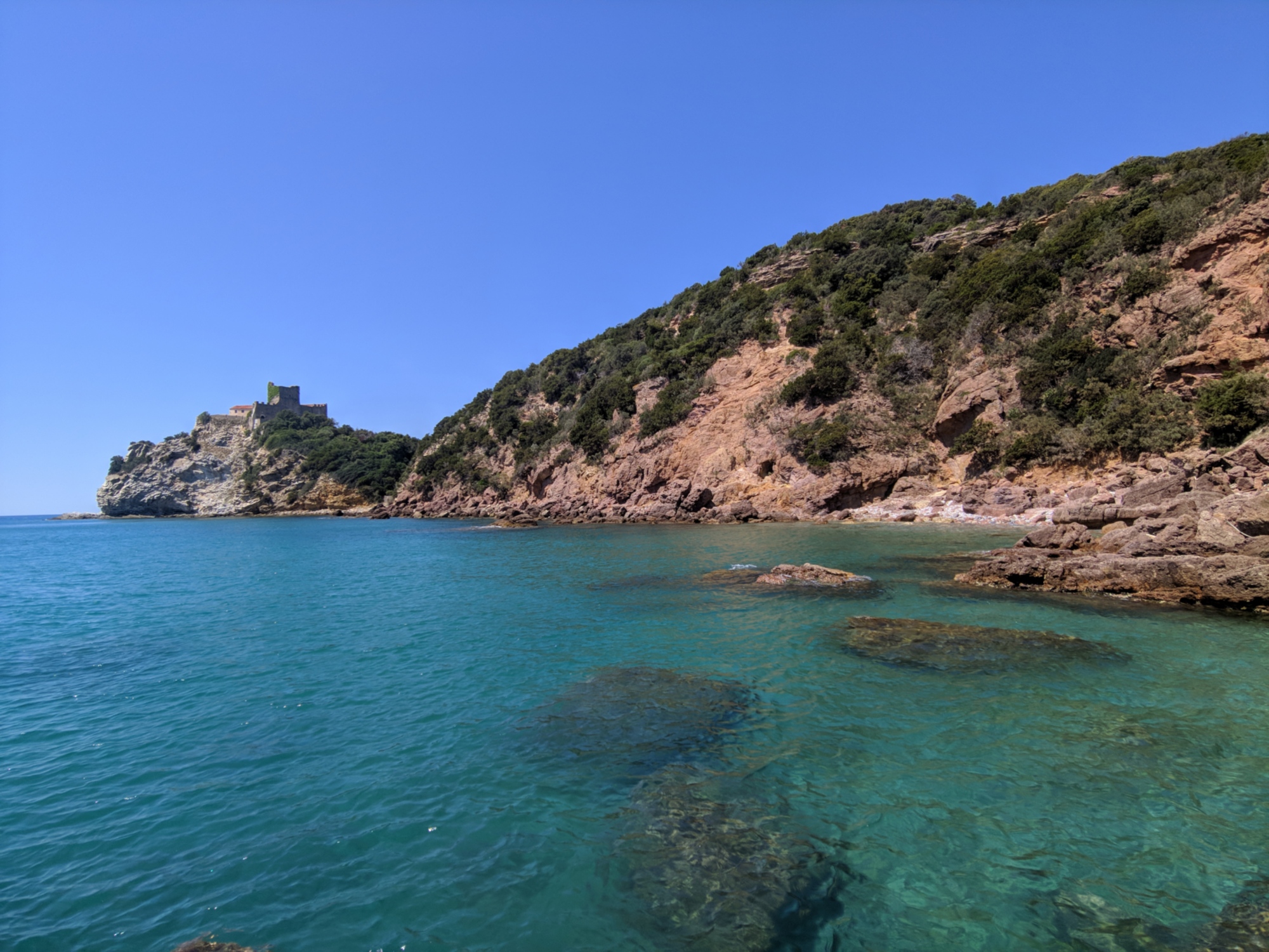 spiaggia delle rocchette