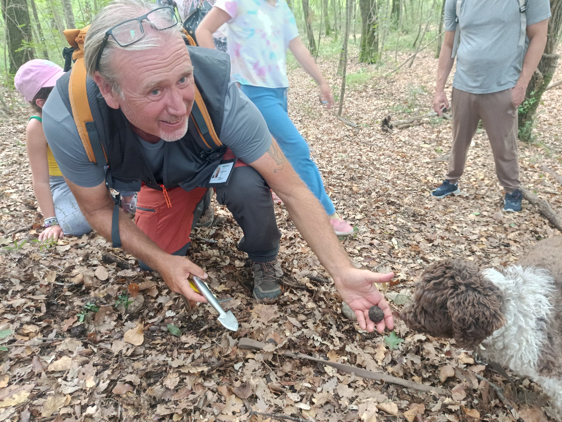 Alla ricerca del tartufo con il cane
