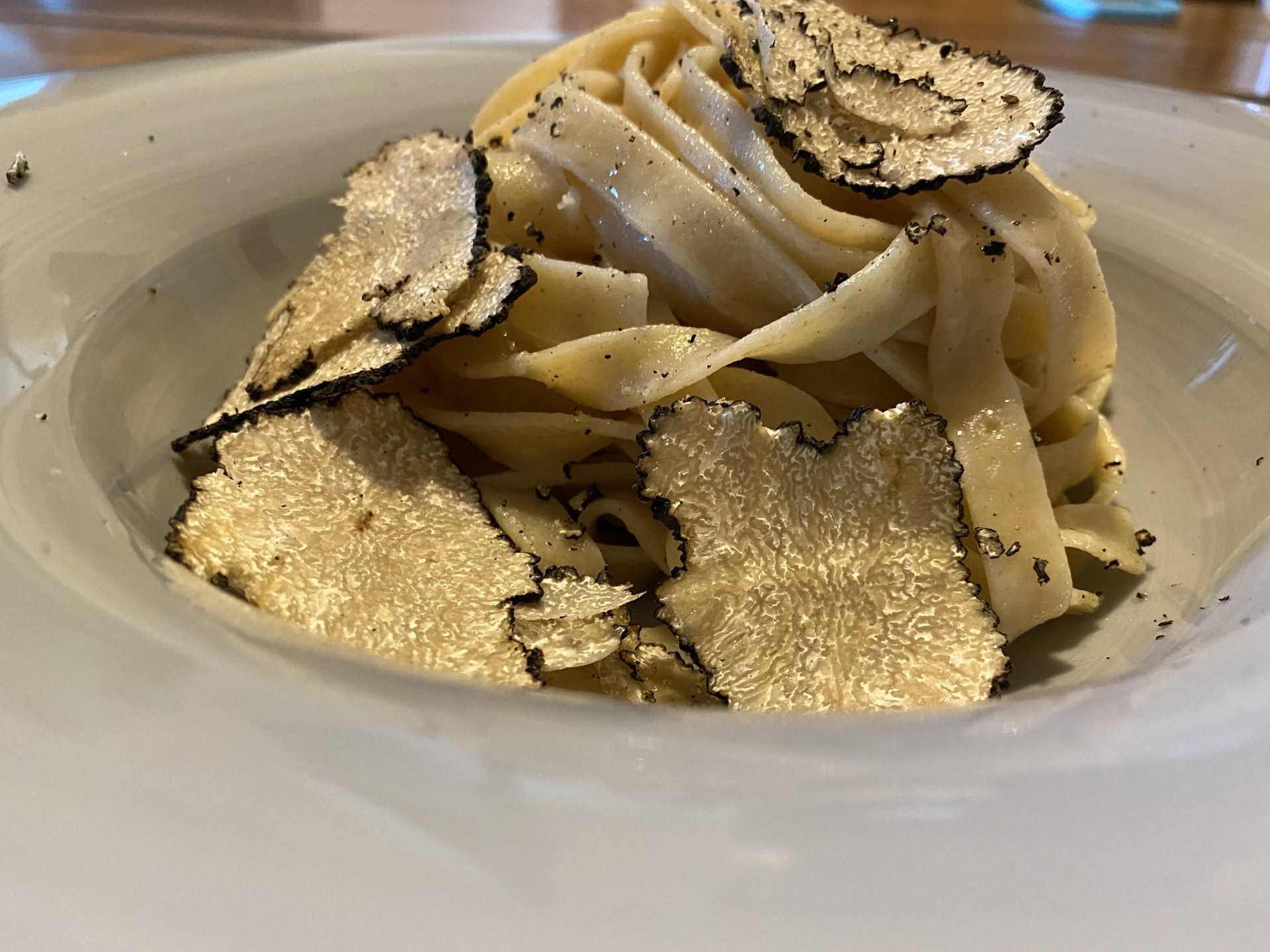 Tagliatelle al tartufo nero