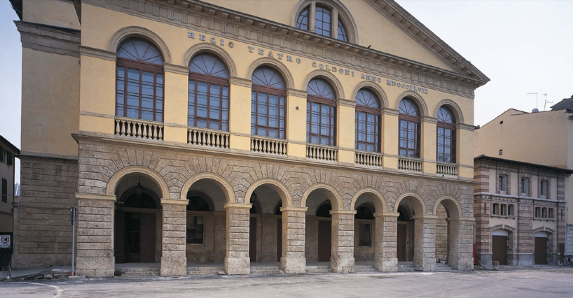 Das Teatro Goldoni in Livorno