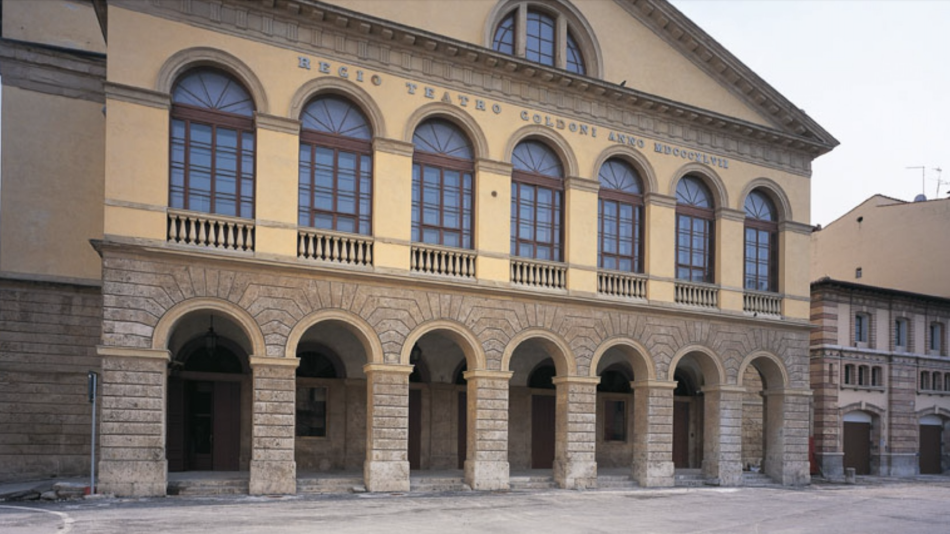 El Teatro Goldoni de Livorno
