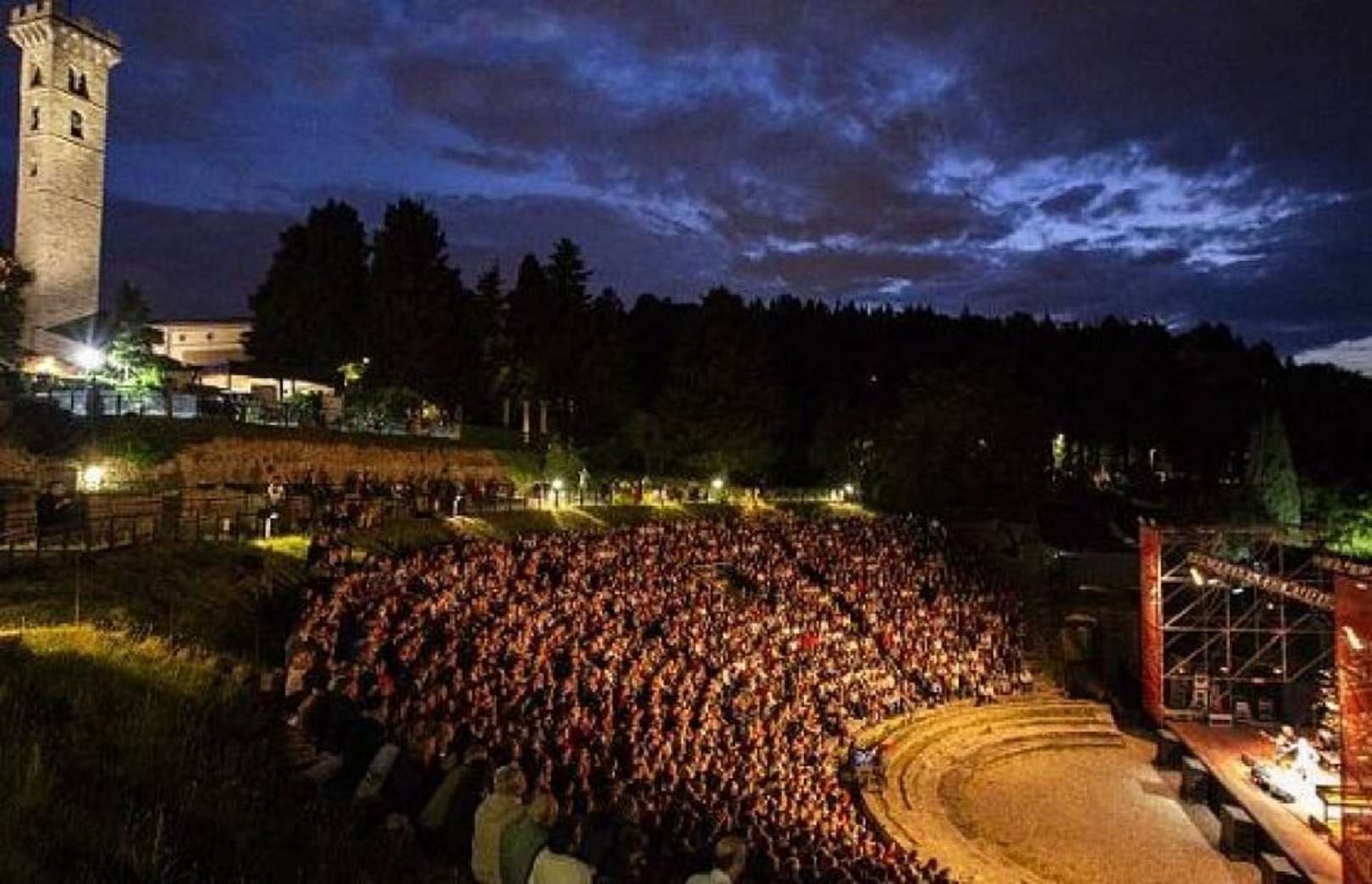 Spettacolo dell'Estate Fiesolana presso il Teatro Romano