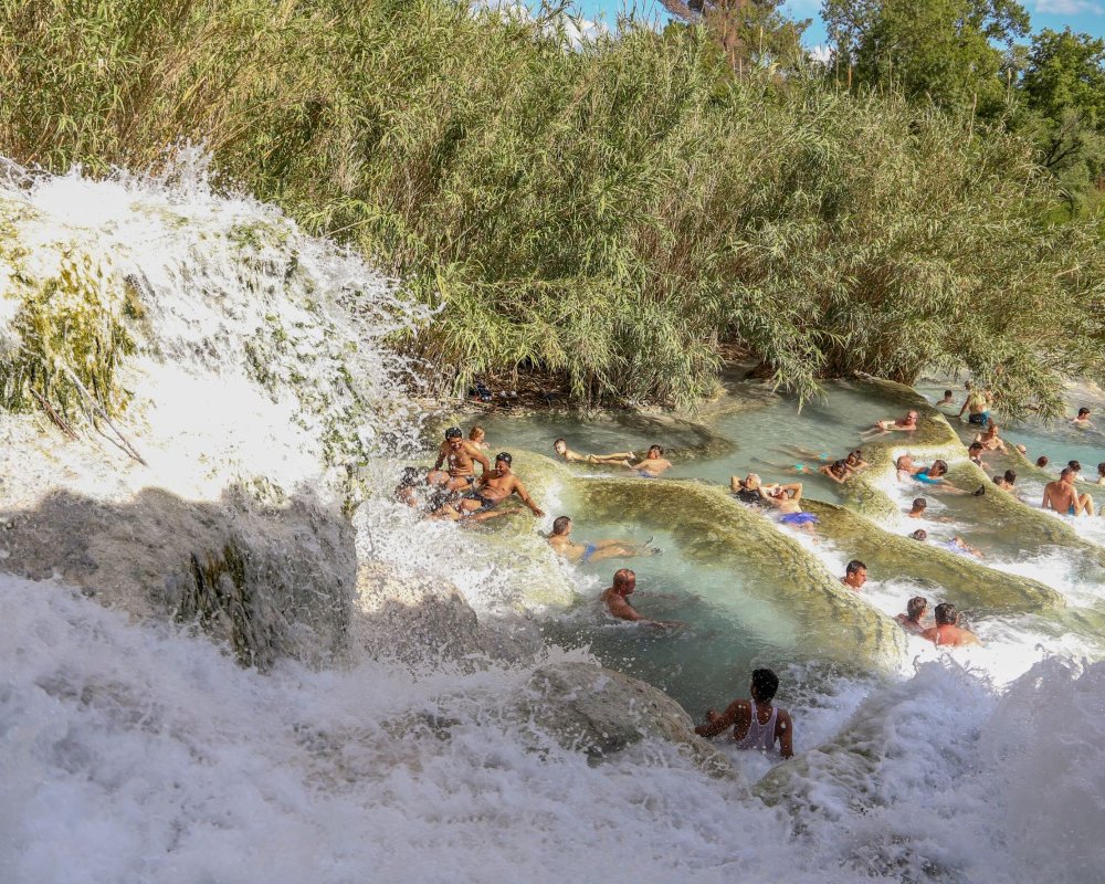 Natural thermal baths of Saturnia