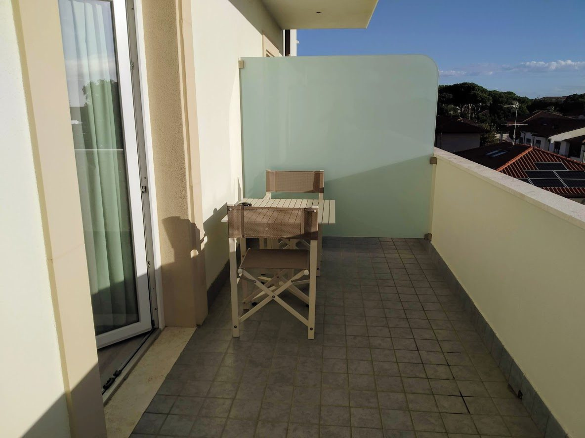 La terrazza della Camera deluxe Hotel Villa Barsanti 