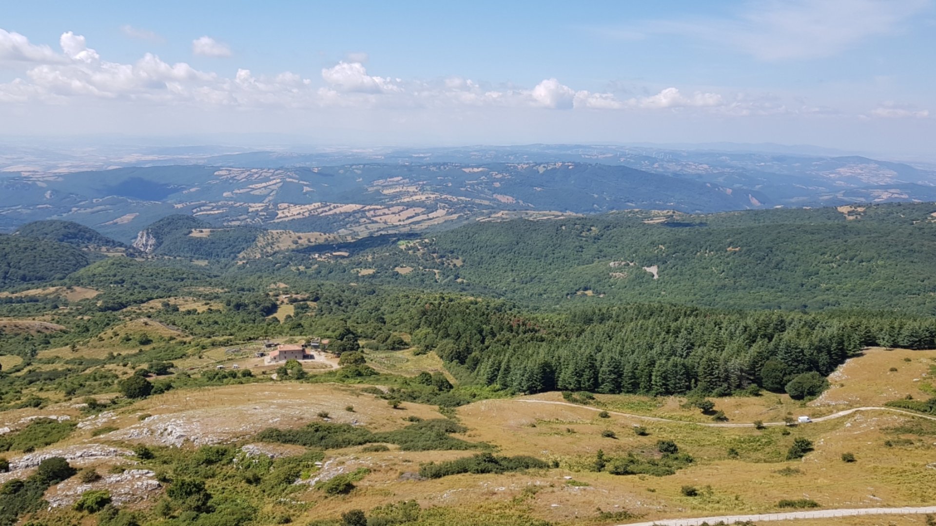 View from Monte Labbro