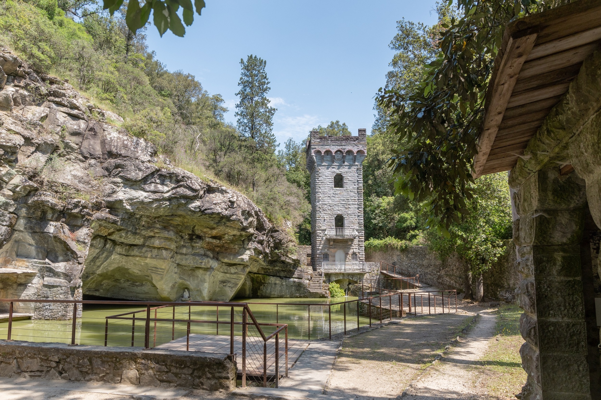 Soggiorno per due persone in una torre dell'800 nel parco della Fattoria di Maiano