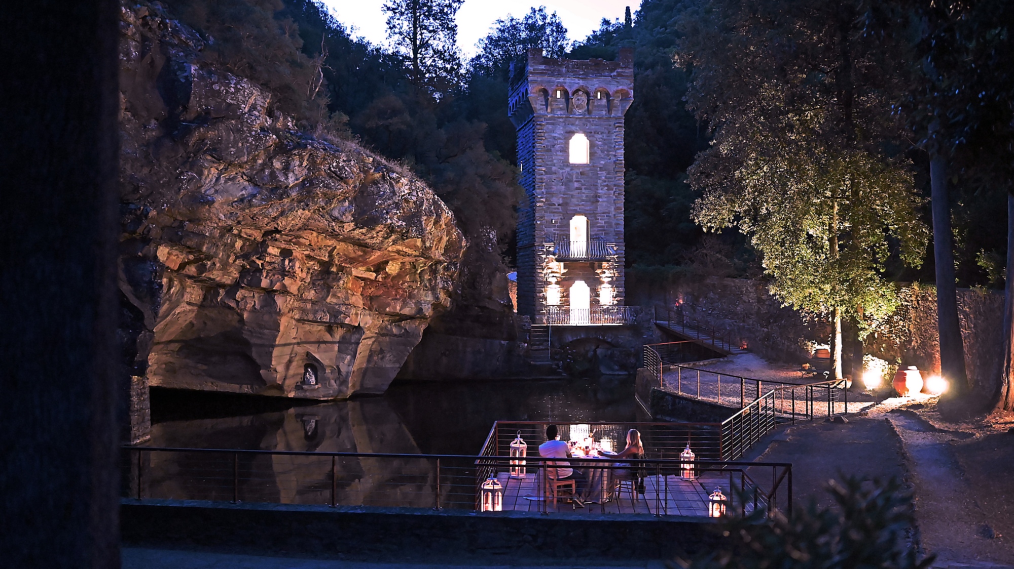 Soggiorno per due persone in una torre dell'800 nel parco della Fattoria di Maiano