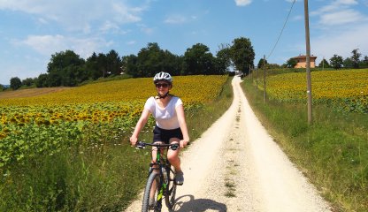 Bike tour on the country roads of Mugello
