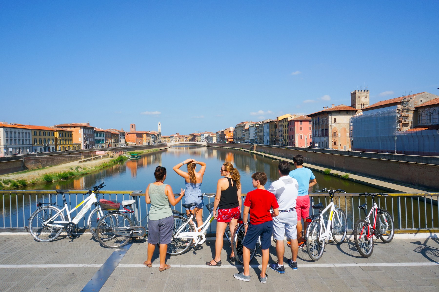 tour di pisa in bicicletta