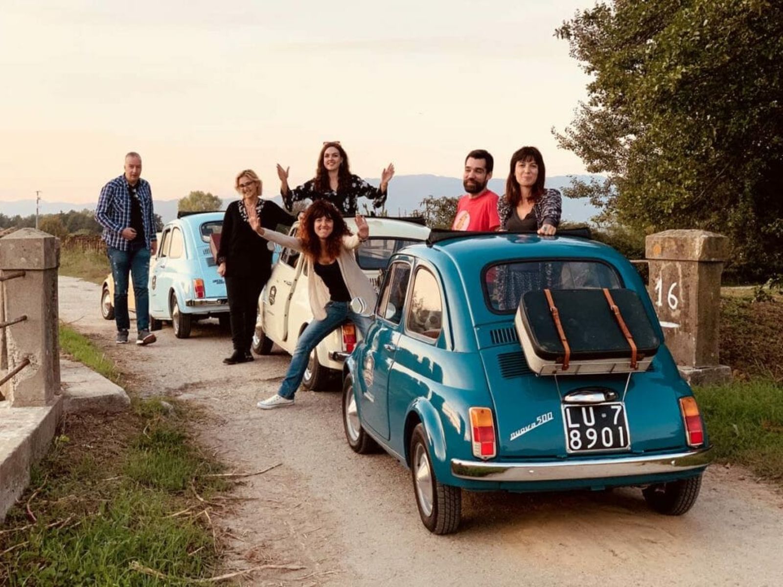 Fiat 500 picnic experience