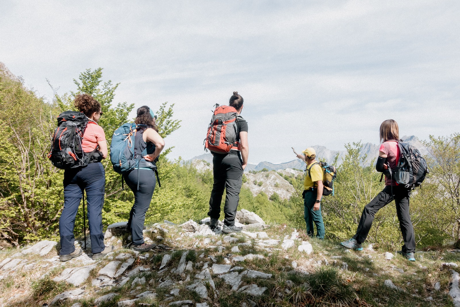 Monte Pelato e Monte Altissimo: traversata in cresta nelle Apuane meridionali