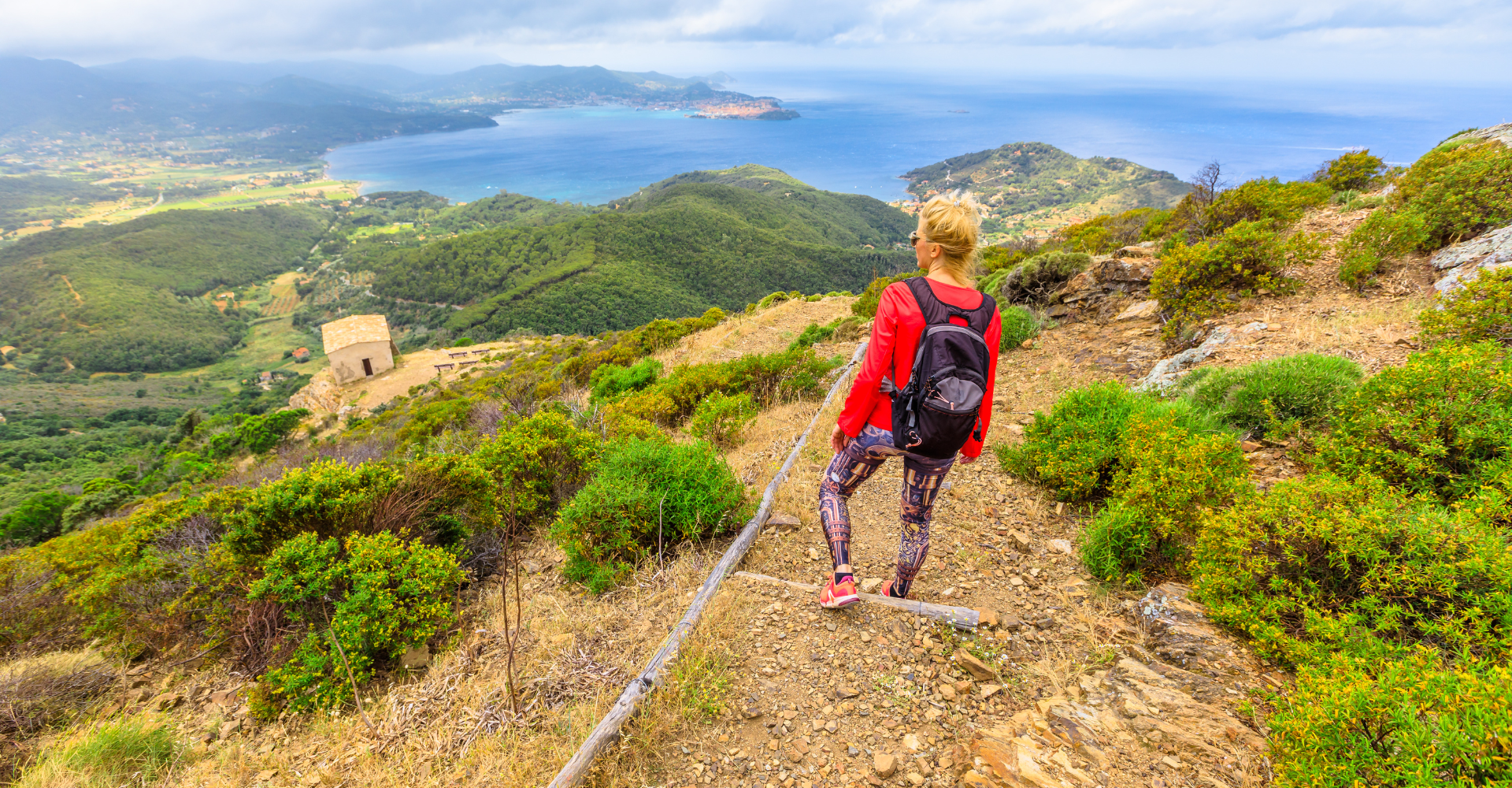 Elba island coasts to summits in Tuscany