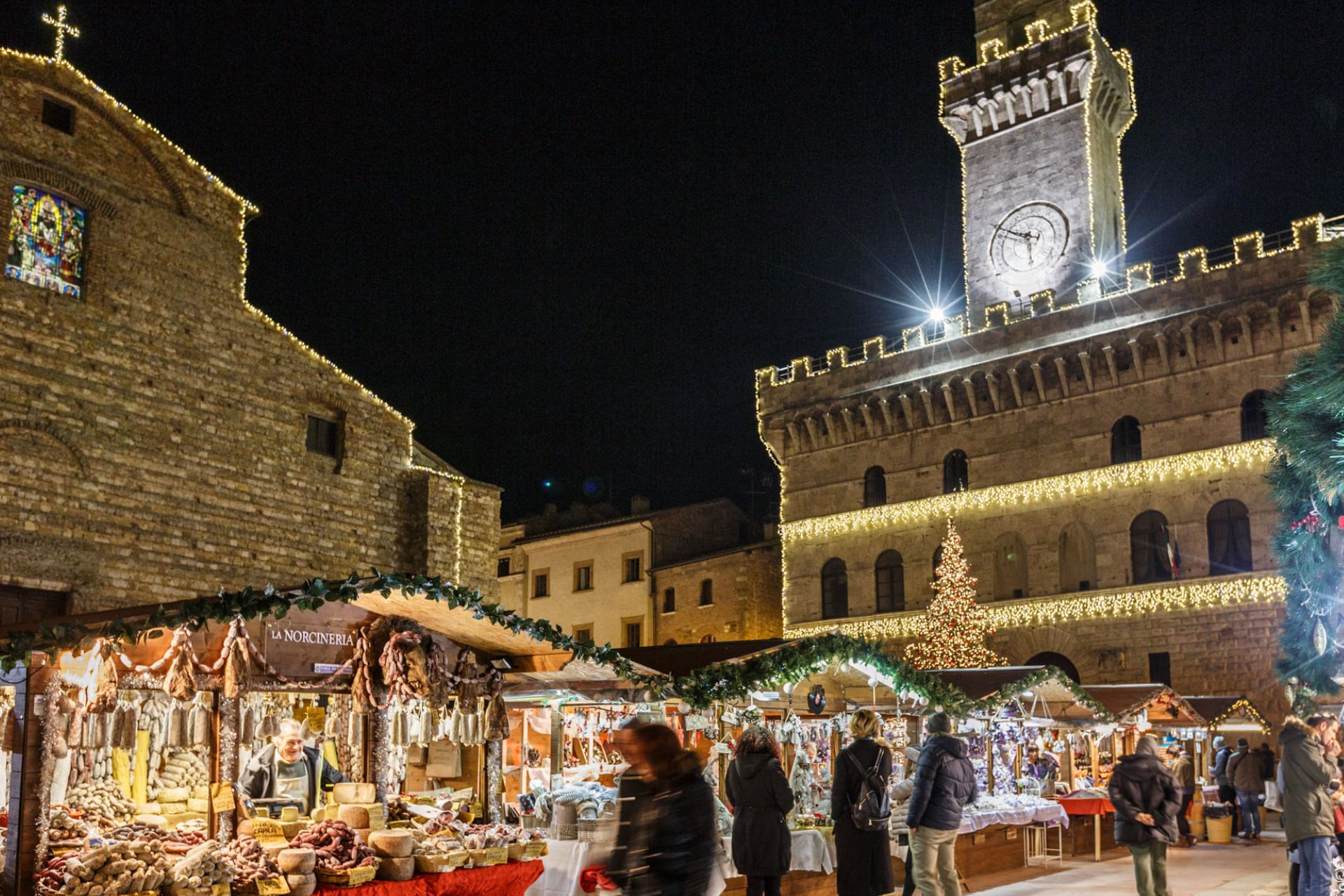 Visita del borgo di Montepulciano e ai suoi mercatini di Natale