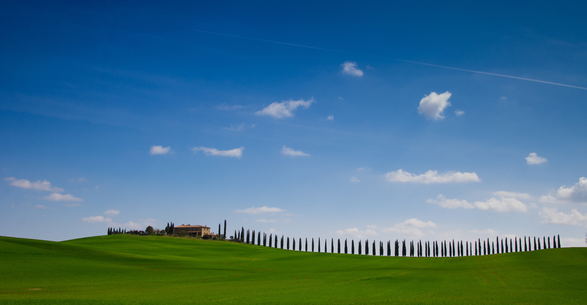 val d'orcia hill