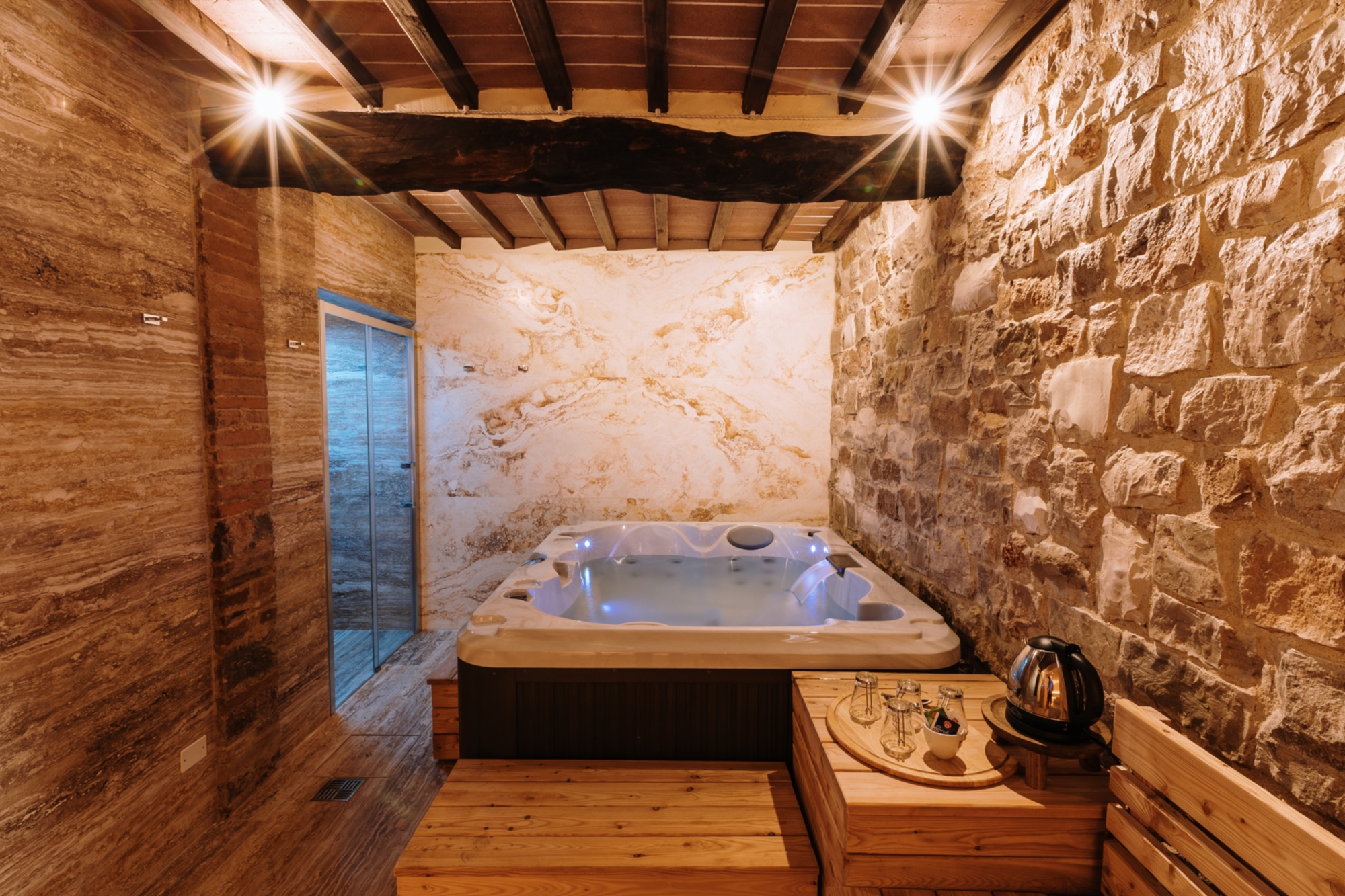 Villa di Sotto nel Chianti, jacuzzi idromassaggio