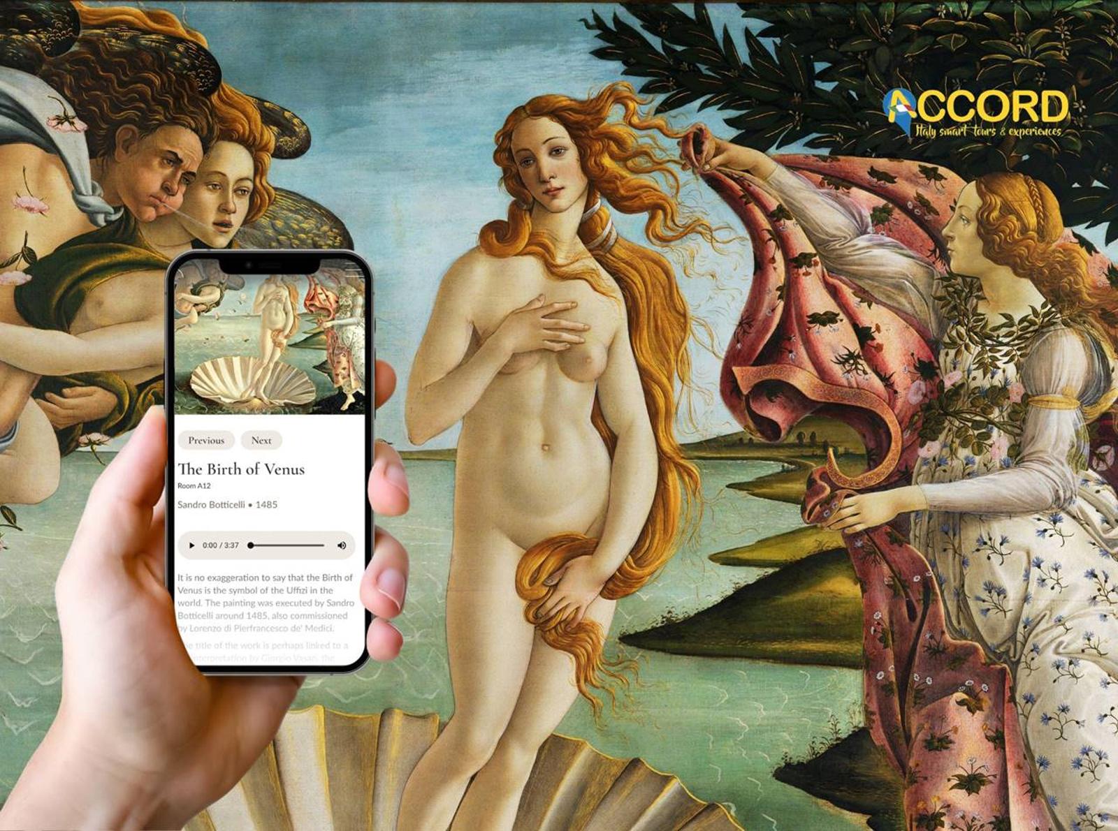 Florence: Uffizi Gallery, Ticket and Audio App